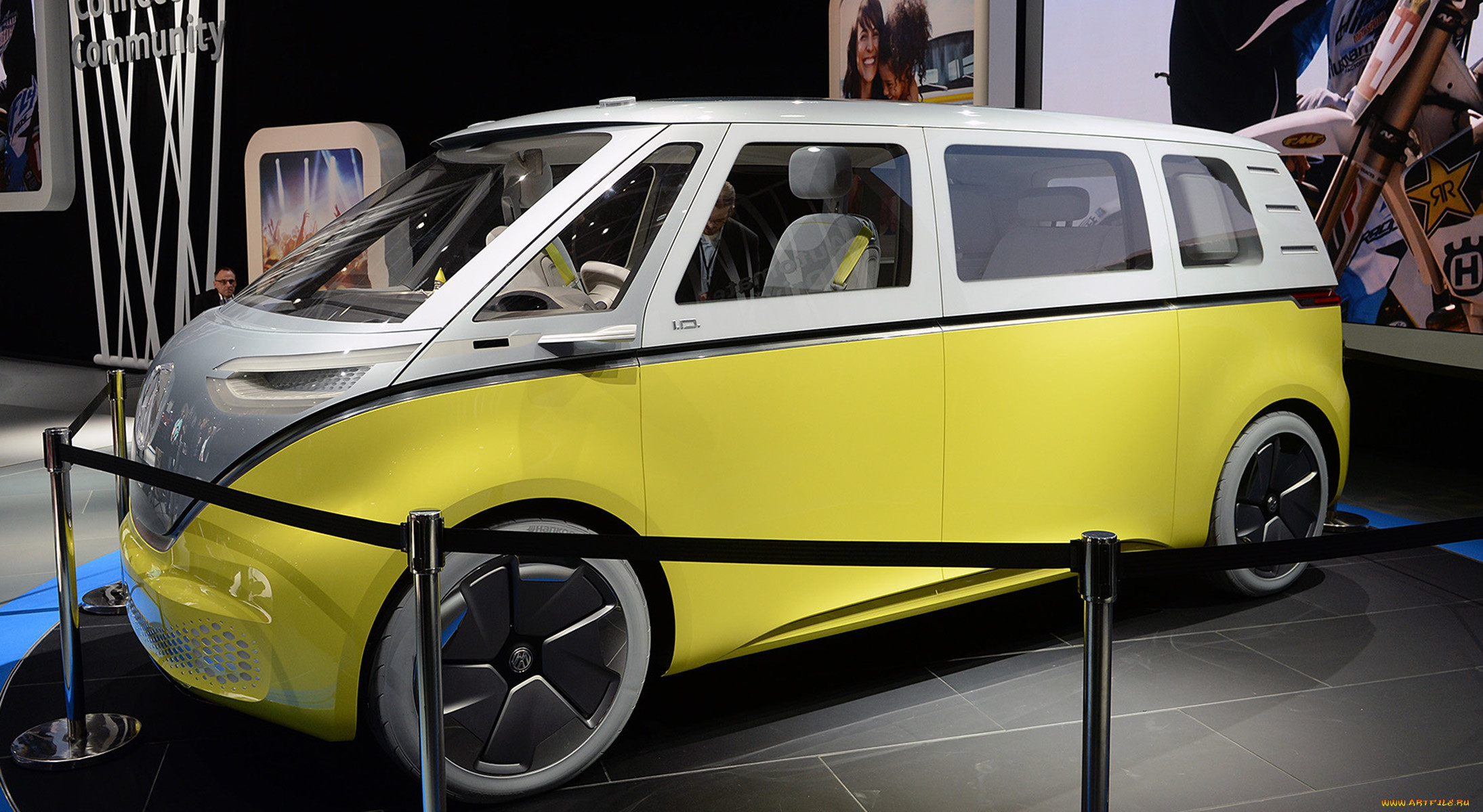volkswagen id-buzz concept 2017, ,    , 2017, concept, id-buzz, volkswagen